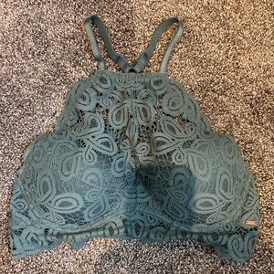Victoria's Secret Teal Lace Bra